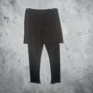 Legacy Ankle Length Ponte Knit Skirted Leggings Dark Olive Medium